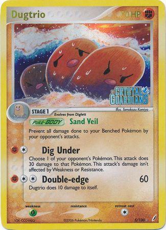 Dugtrio [Reverse Holo] #5