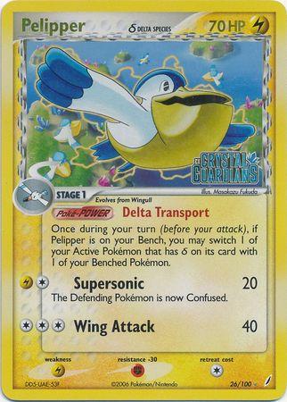 Pelipper [Reverse Holo] #26