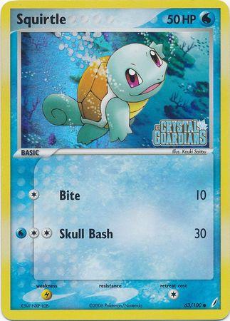 Squirtle [Reverse Holo] #63