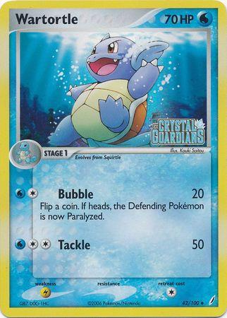 Wartortle [Reverse Holo] #42