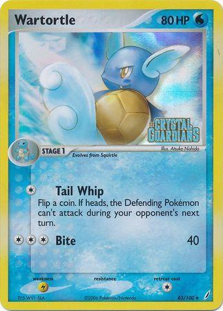 Wartortle [Reverse Holo] #43