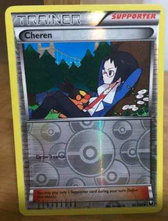 Cheren [Reverse Holo] #91