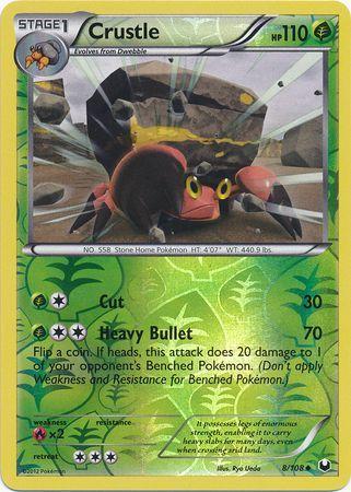 Crustle [Reverse Holo] #8
