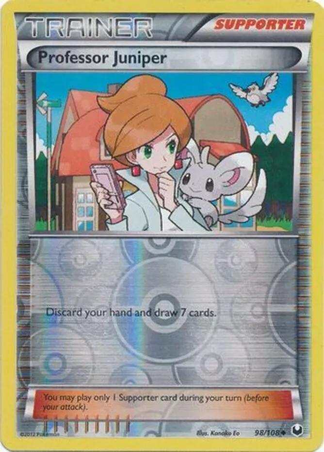 Professor Juniper [Reverse Holo] #98