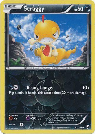 Scraggy [Reverse Holo] #67