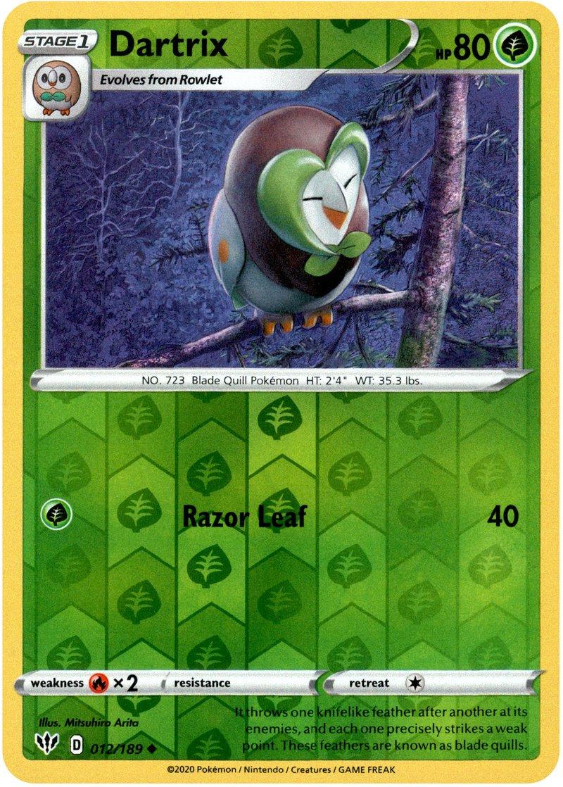 Dartrix [Reverse Holo] #12