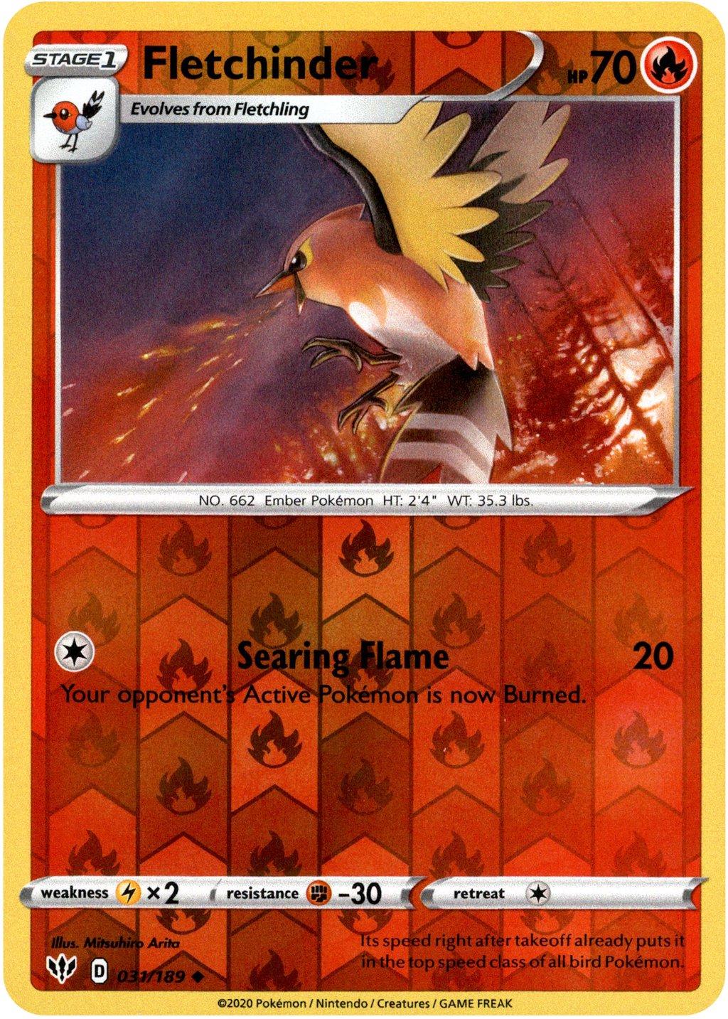 Fletchinder [Reverse Holo] #31