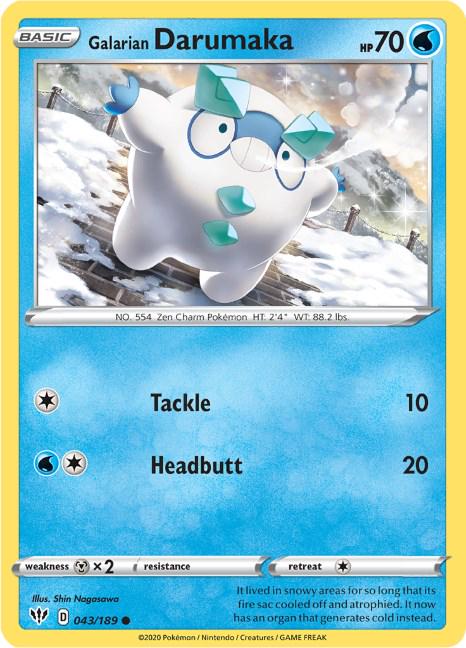 Galarian Darumaka #43