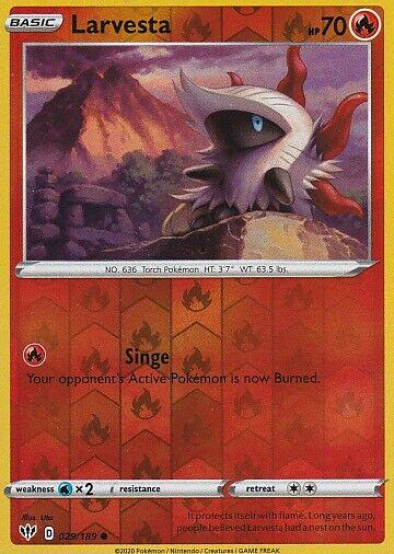 Larvesta [Reverse Holo] #29