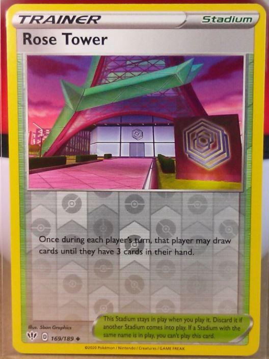 Rose Tower [Reverse Holo] #169