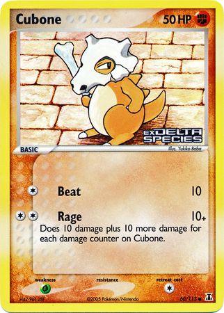 Cubone [Reverse Holo] #60