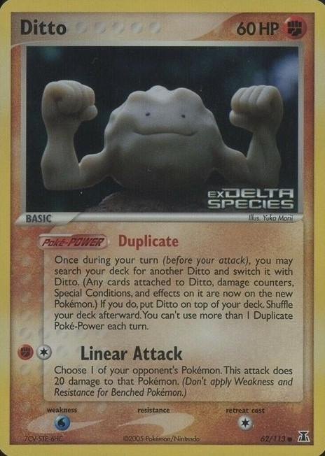 Ditto (Geodude) [Reverse Holo] #62