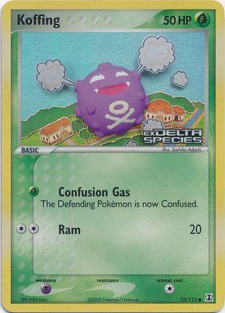 Koffing [Reverse Holo] #72