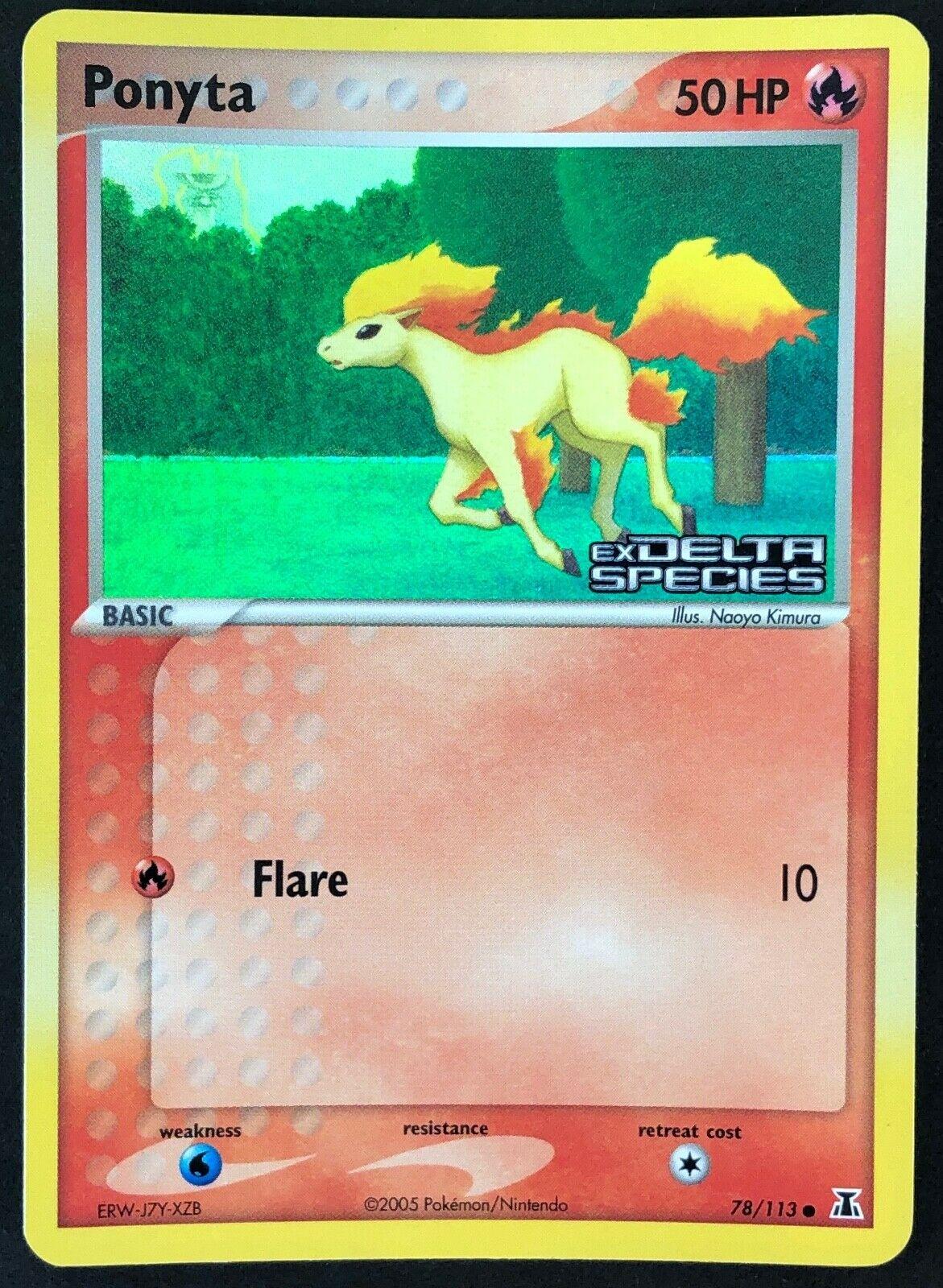 Ponyta [Reverse Holo] #78