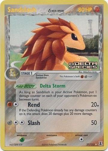 Sandslash [Reverse Holo] #27