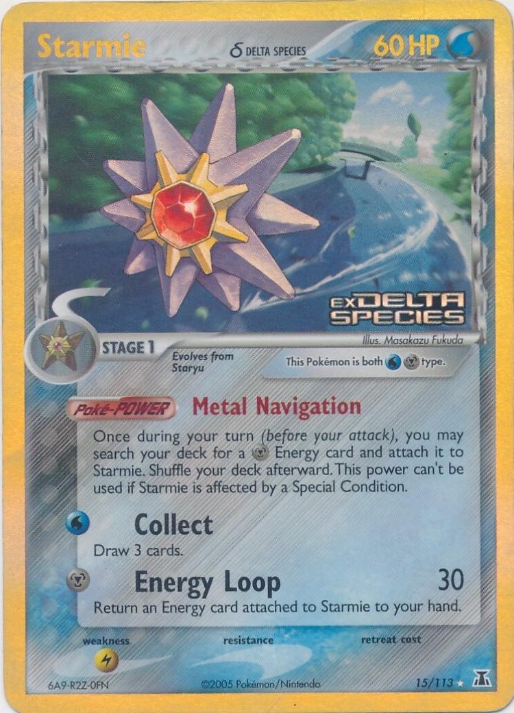 Starmie [Reverse Holo] #15
