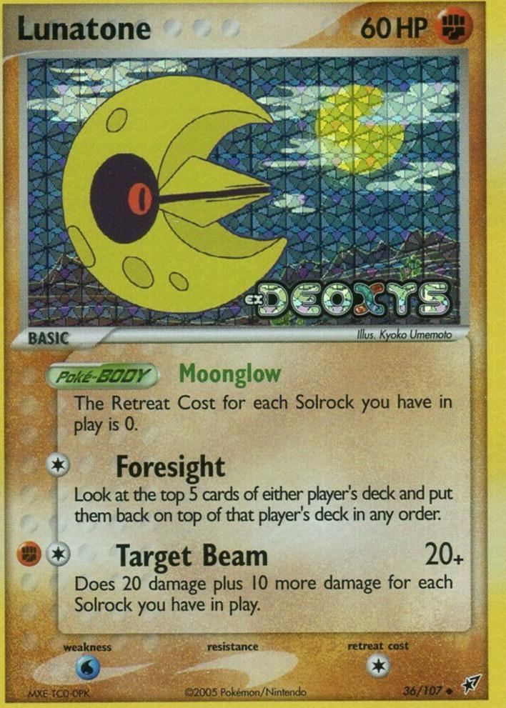Lunatone [Reverse Holo] #36
