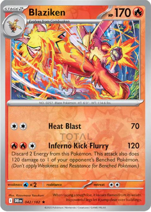 Blaziken [Reverse Holo] #42