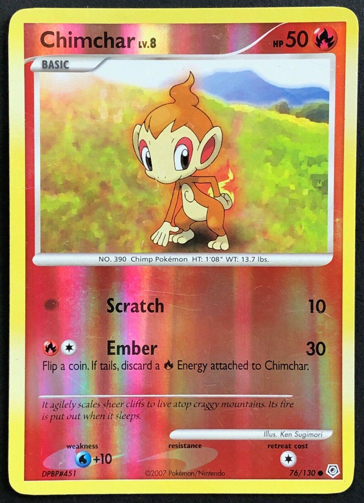 Chimchar [Reverse Holo] #76