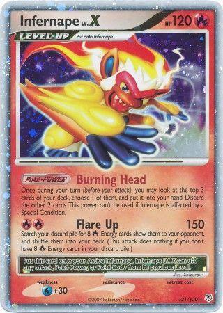 Infernape LV. X #121