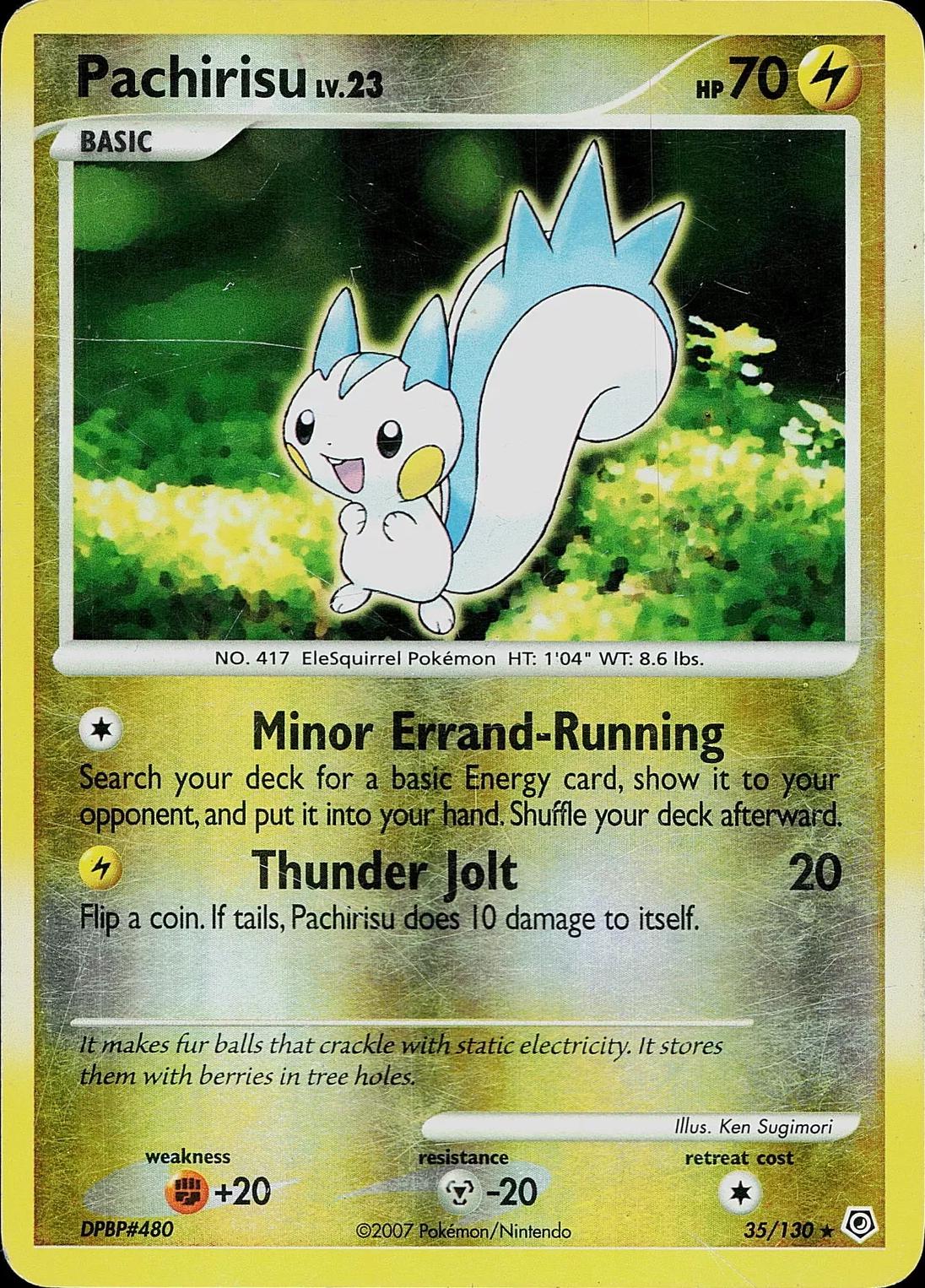 Pachirisu [Reverse Holo] #35