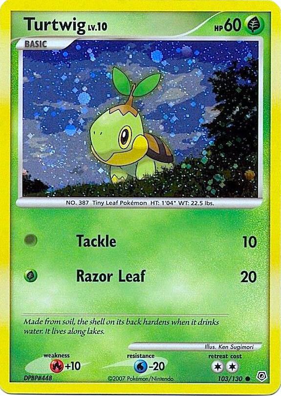 Turtwig [Cosmos Holo] #103