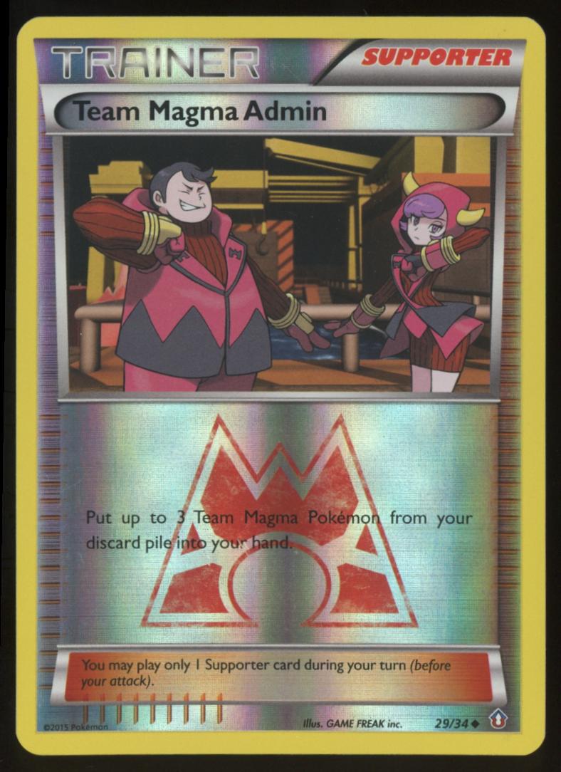 Team Magma Admin [Reverse Holo] #29