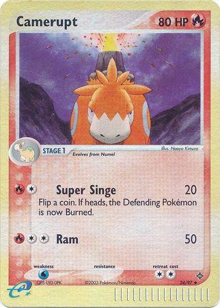 Camerupt [Reverse Holo] #24