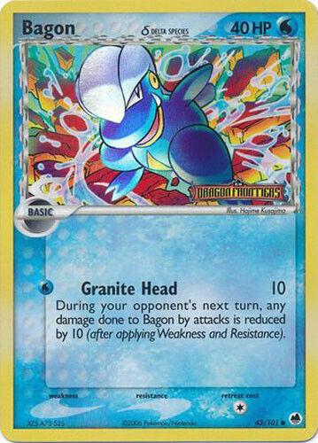 Bagon [Reverse Holo] #43