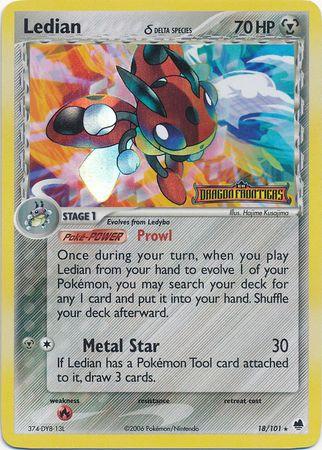 Ledian [Reverse Holo] #18