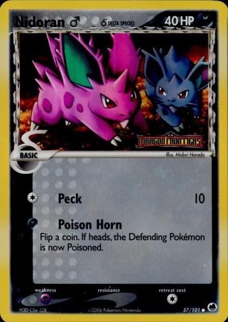 Nidoran M [Reverse Holo] #57