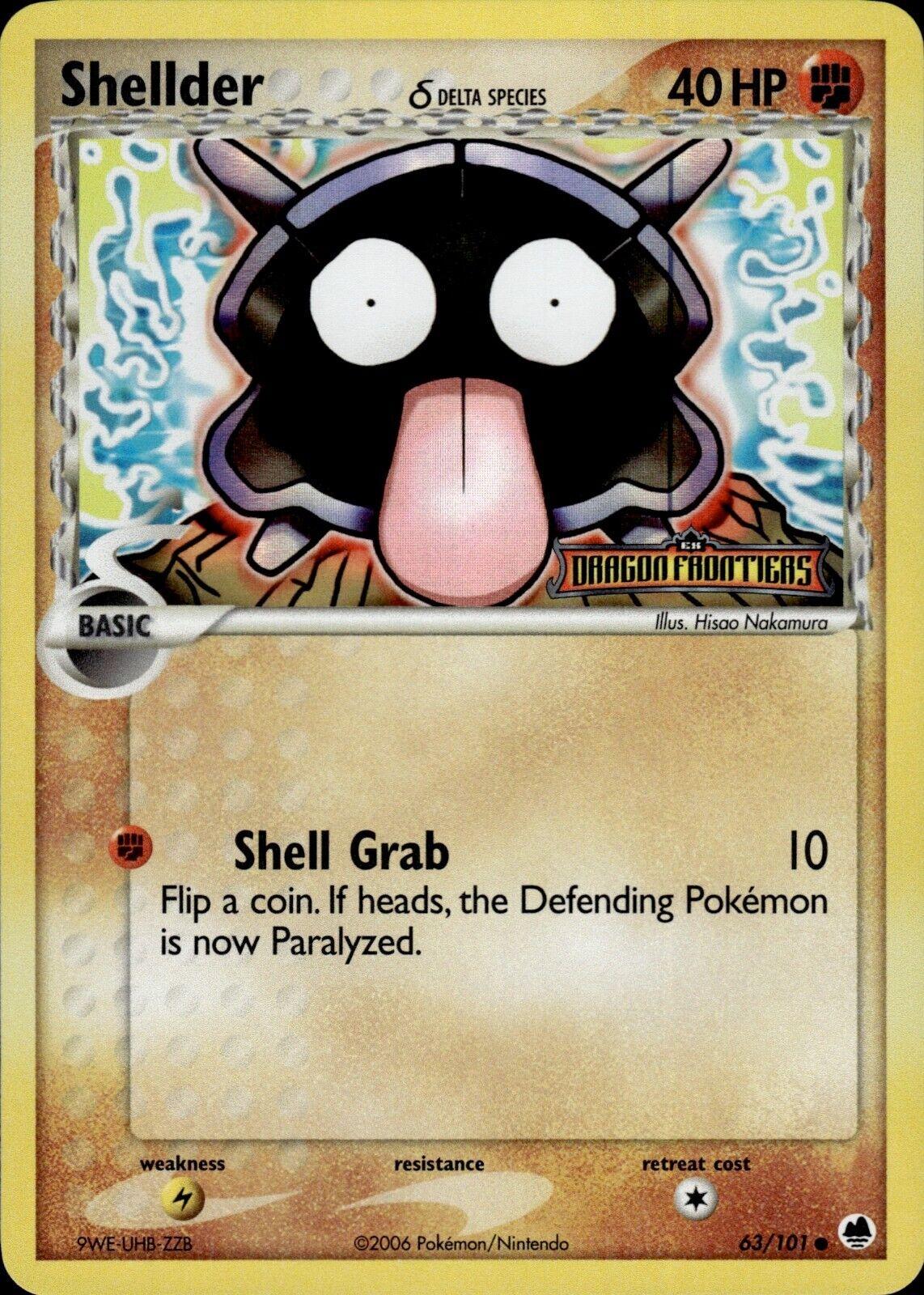 Shellder [Reverse Holo] #63