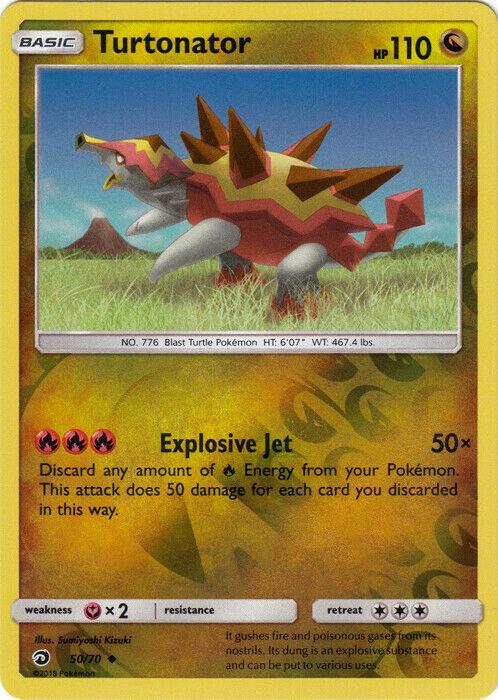 Turtonator [Reverse Holo] #50