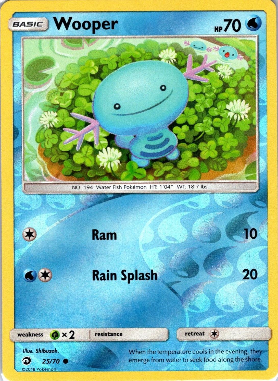Wooper [Reverse Holo] #25