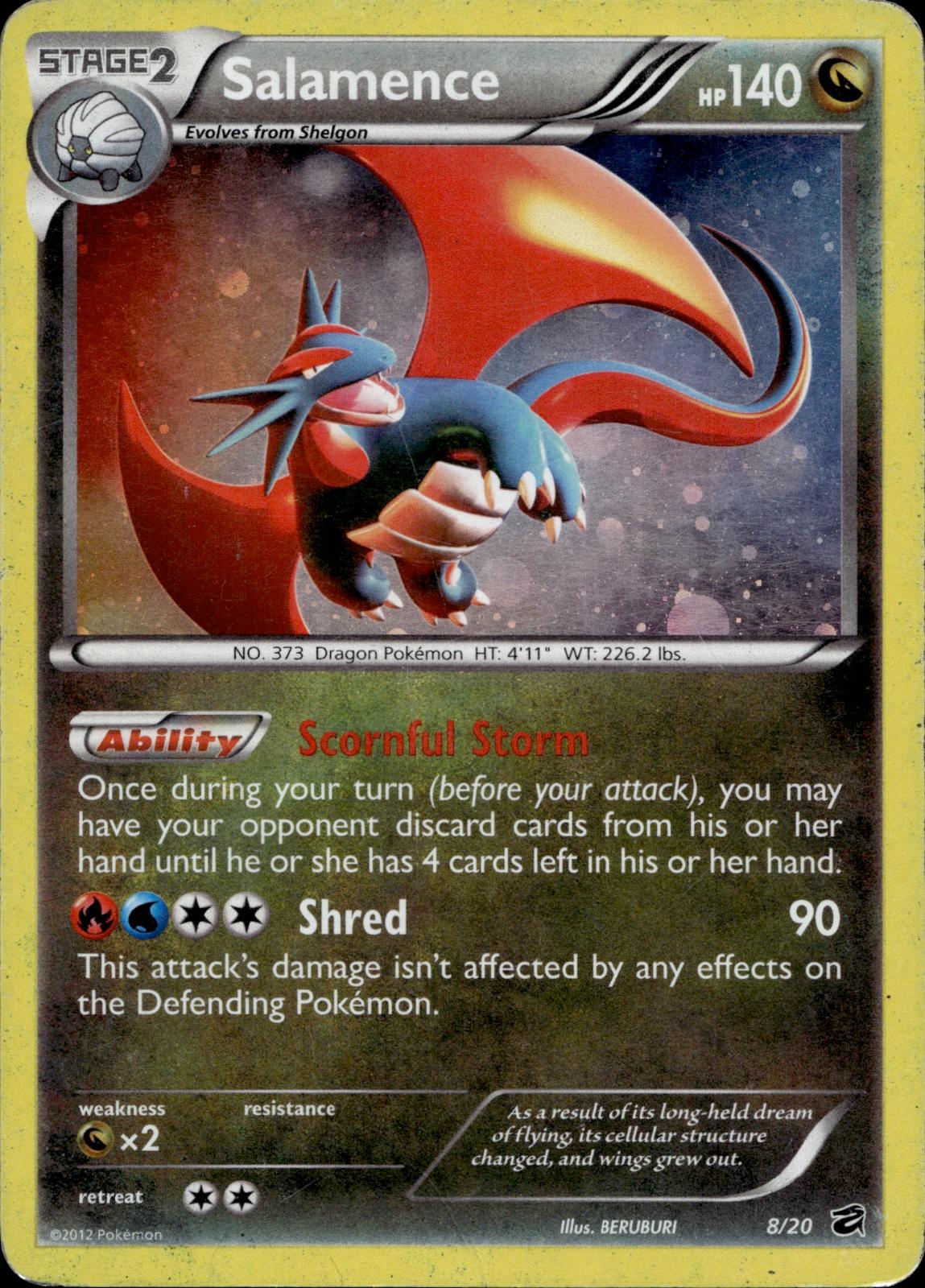 Salamence [Cosmic Holo] #8