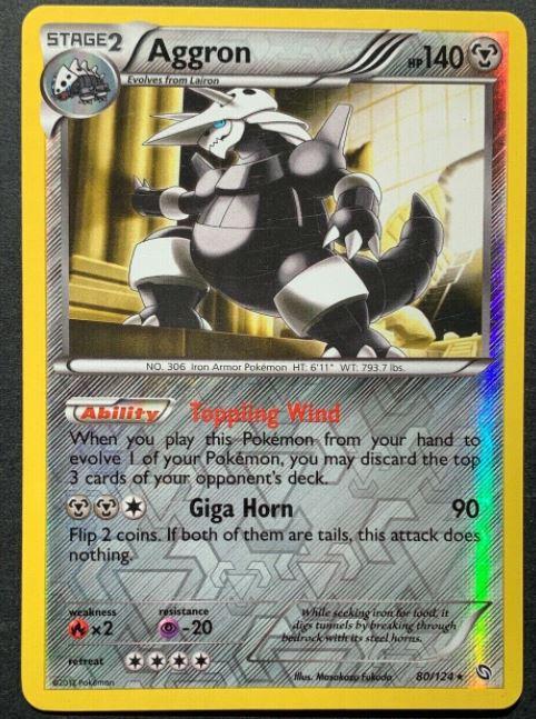 Aggron [Reverse Holo] #80