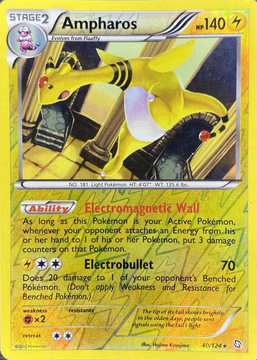 Ampharos [Reverse Holo] #40