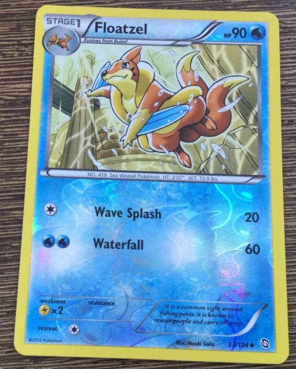 Floatzel [Reverse Holo] #33