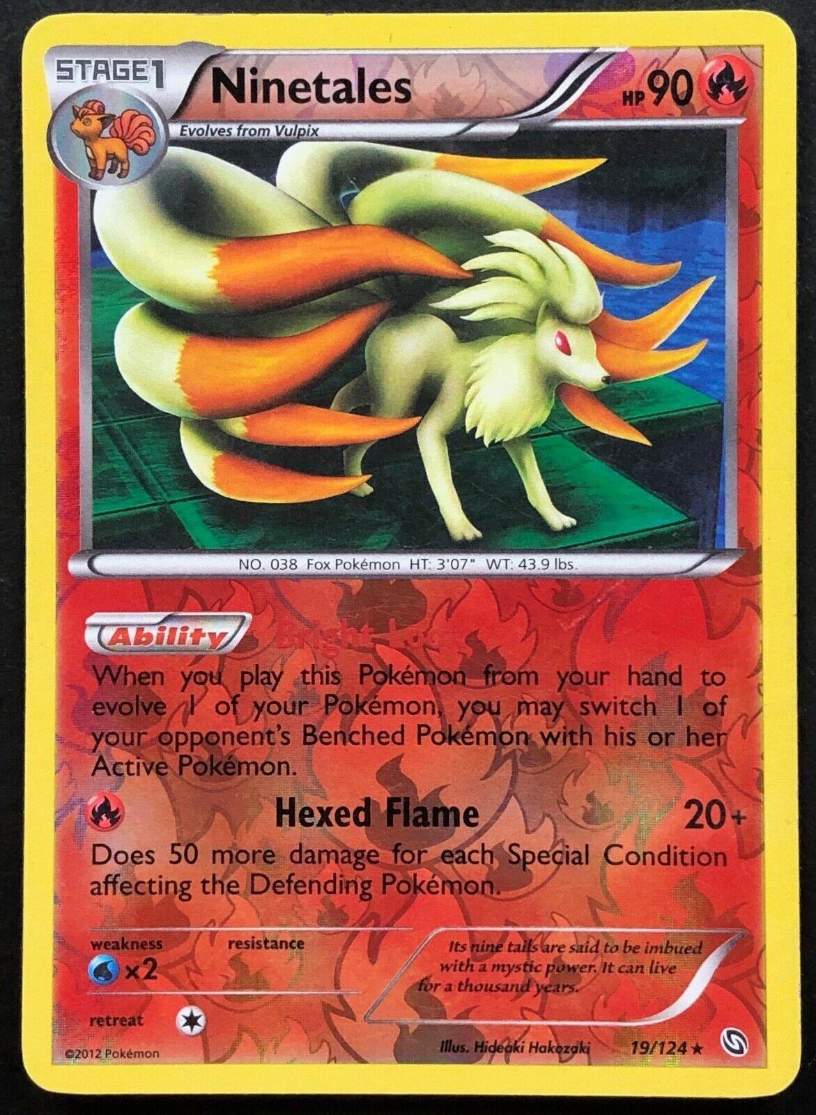 Ninetales [Reverse Holo] #19