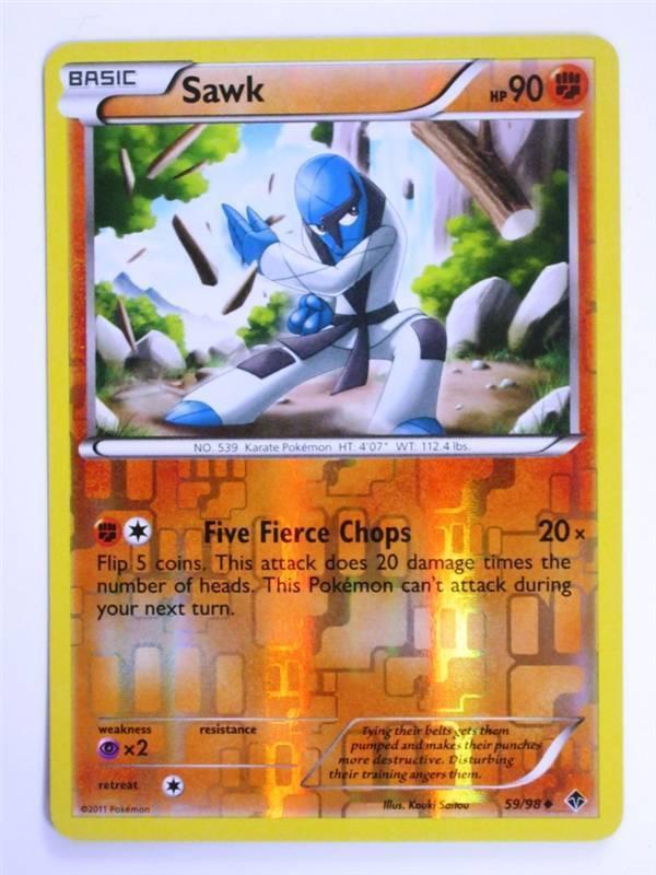 Sawk [Reverse Holo] #59