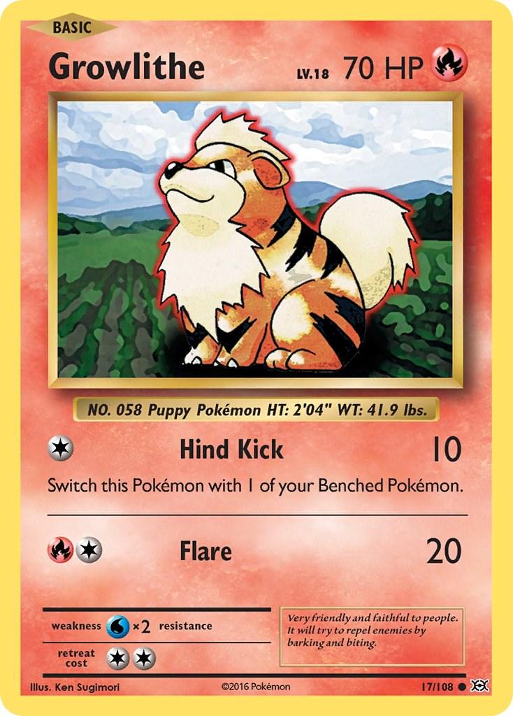 Growlithe #17
