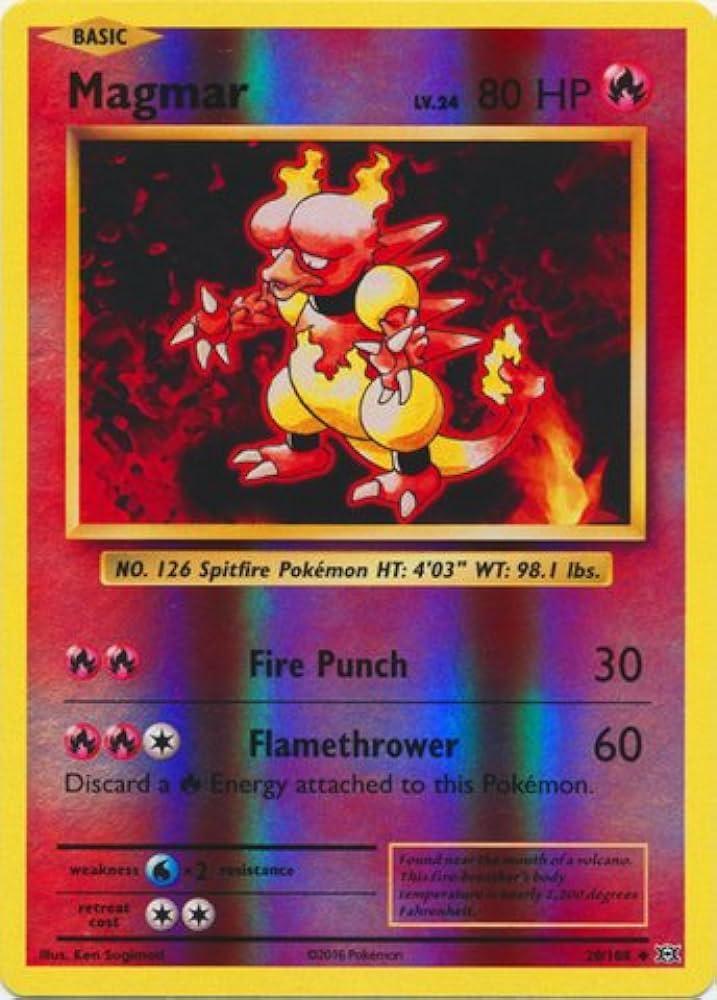 Magmar [Reverse Holo] #20
