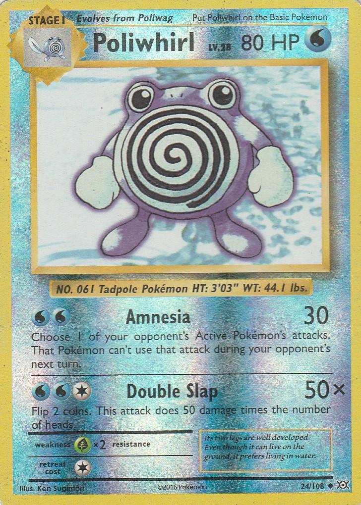 Poliwhirl [Reverse Holo] #24