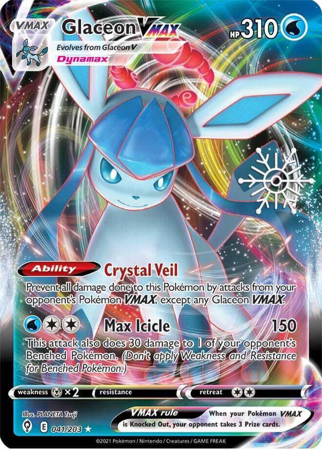 Glaceon VMAX [Snowflake Stamp] #41