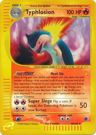 Typhlosion [Reverse Holo] #28