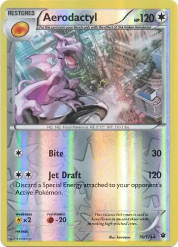 Aerodactyl [Reverse Holo] #76