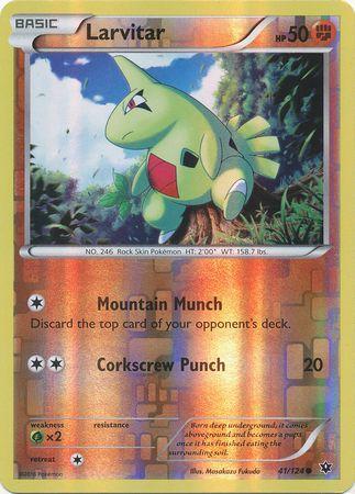 Larvitar [Reverse Holo] #41