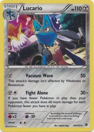 Lucario [Cosmos Holo] #63