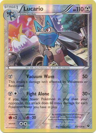 Lucario [Reverse Holo] #63