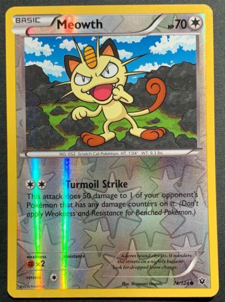 Meowth [Reverse Holo] #74